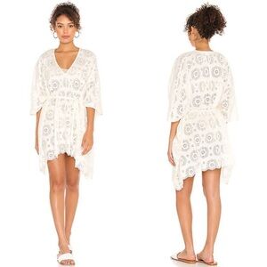 NWT REVOLVE Lovers and Friends Aldea Mini Dress in Ivory Sz S